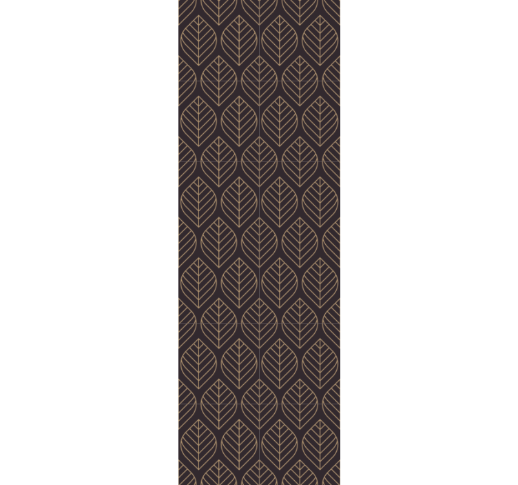 Tapete za zid Lišće elegancija uzorka lišća - TenStickers