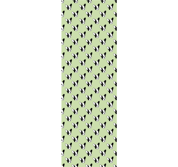 Tapete za zid pas uzorak siluete psa - TenStickers