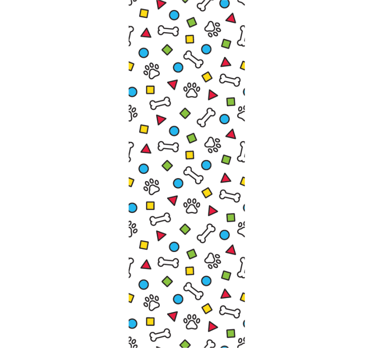 Tapete za zid pas razigrani motivi kućnih ljubimaca - TenStickers