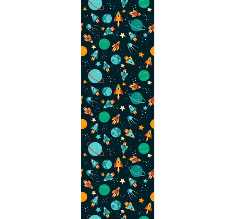 Tapete za zid Zvijezde scena istraživanja svemira - TenStickers