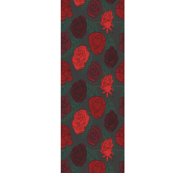 Tapete za zid Cvijeće ružičasta elegancija - TenStickers