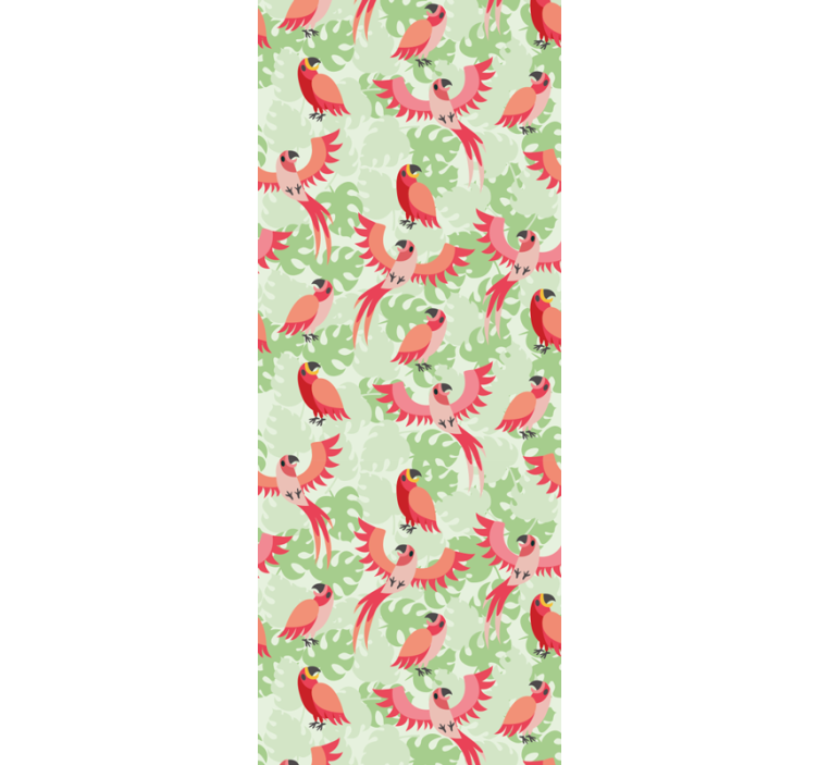Tapete za zid Ptice papagajski uzorak - TenStickers