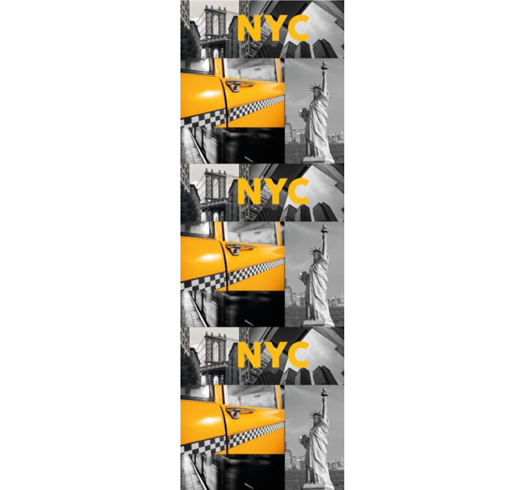 Tapete za zid grada i zemlje urbani kolaž - TenStickers