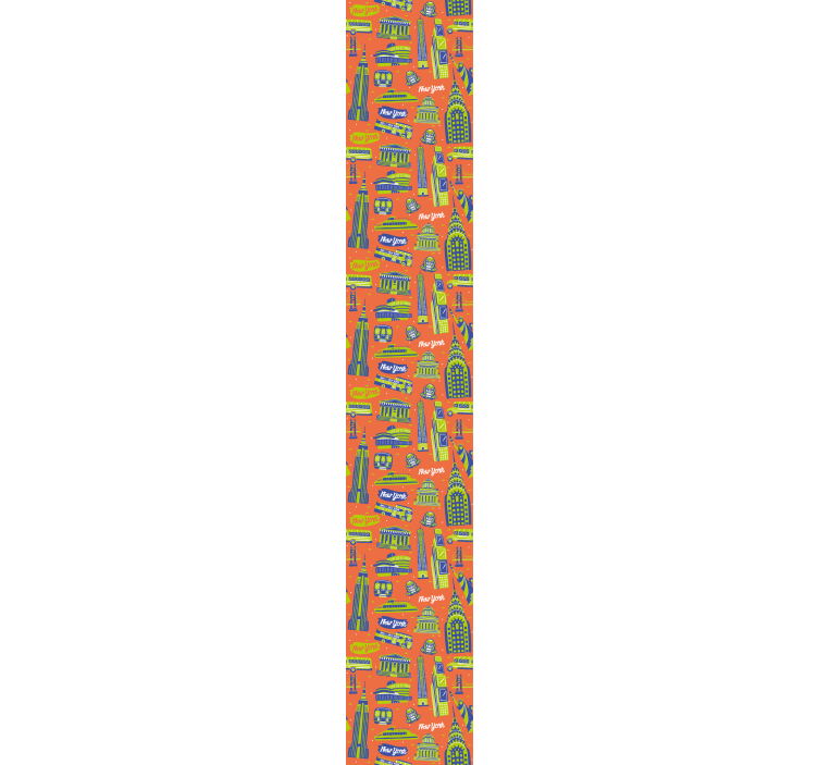 New york tapeta gradske znamenitosti - TenStickers