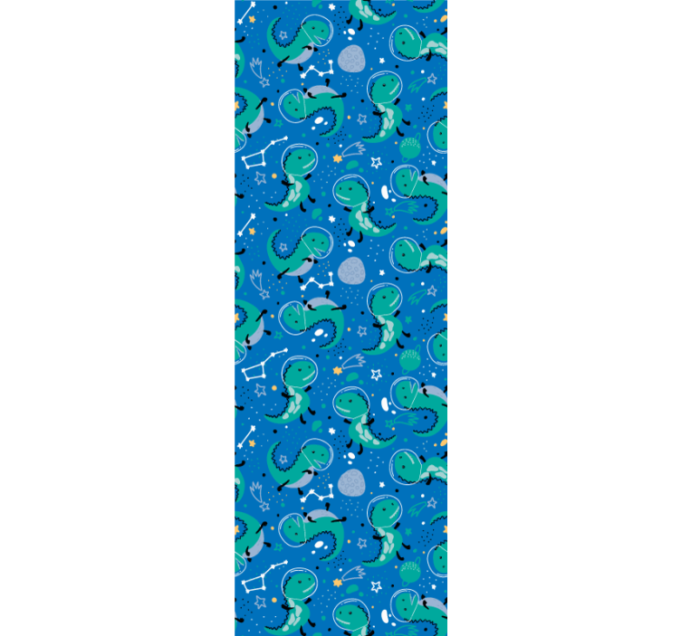 Tapete za zid Dinosaura konstelacija dinosaura - TenStickers