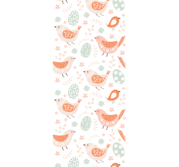 Tapete za zid Ptice vrijeme za igru na safariju - TenStickers