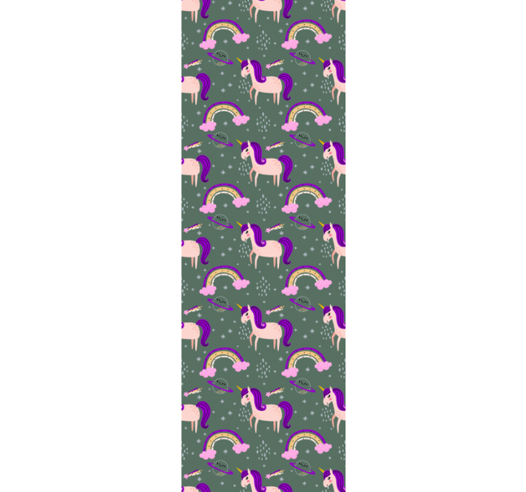 Tapete za zid  životinjske mitska bića i šareni lukovi - TenStickers