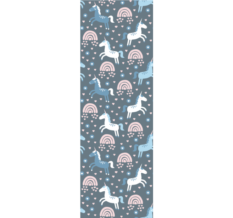 Tapete za zid  životinjske motiv duginih žirafa - TenStickers