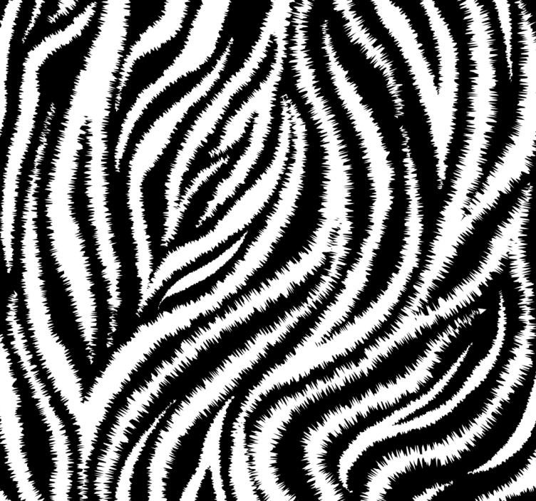 Tapete za zid Zebra zebrasti kovitlaci - TenStickers