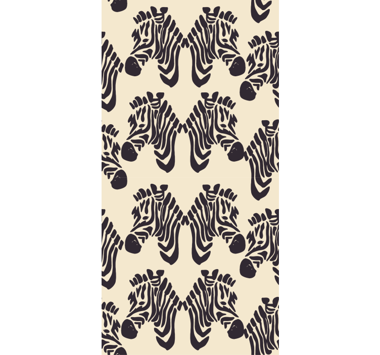 Tapete za zid Zebra dizajn zebrastog uzorka - TenStickers