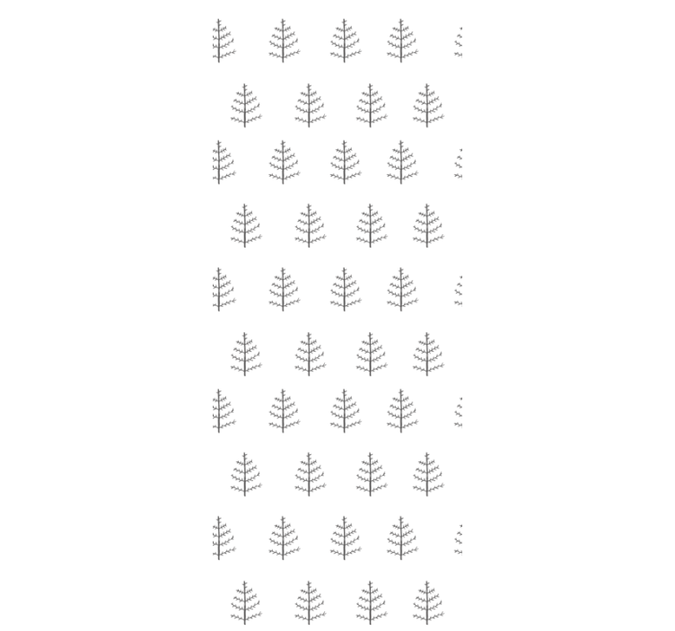 Tapete za zid Lišće pojednostavljeni botanički - TenStickers