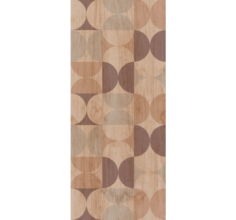 Tapete za zid Točkice motiv geometrijskog kruga - TenStickers