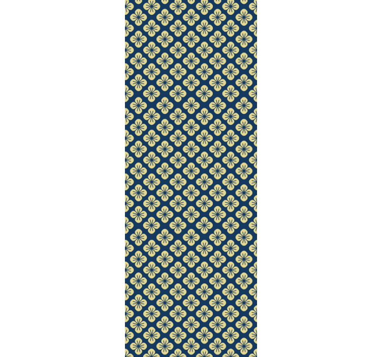 Tapete za zid Cvjetni ukrasni uzorak - TenStickers