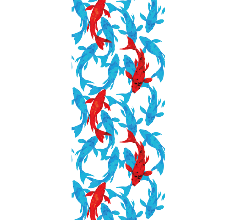 Tapete za zid  riba vodeni ples - TenStickers