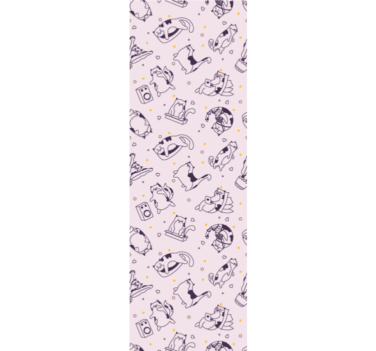 Tapete za dječju sobu razigrana crtana umjetnost - TenStickers