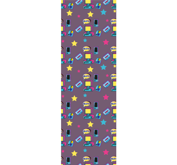 Prilagođene pozadine retro gaming estetika - TenStickers