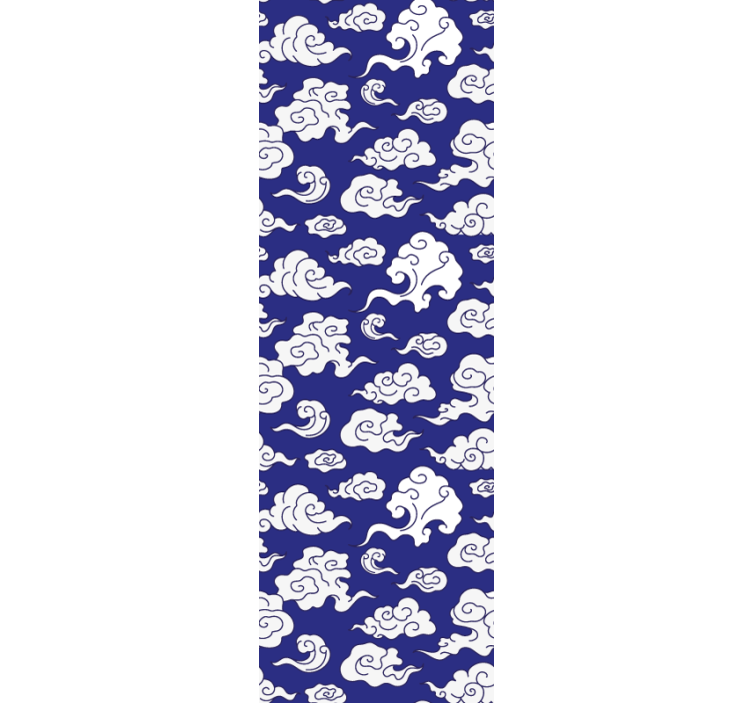 New york tapeta uzorak oblačnog motiva - TenStickers