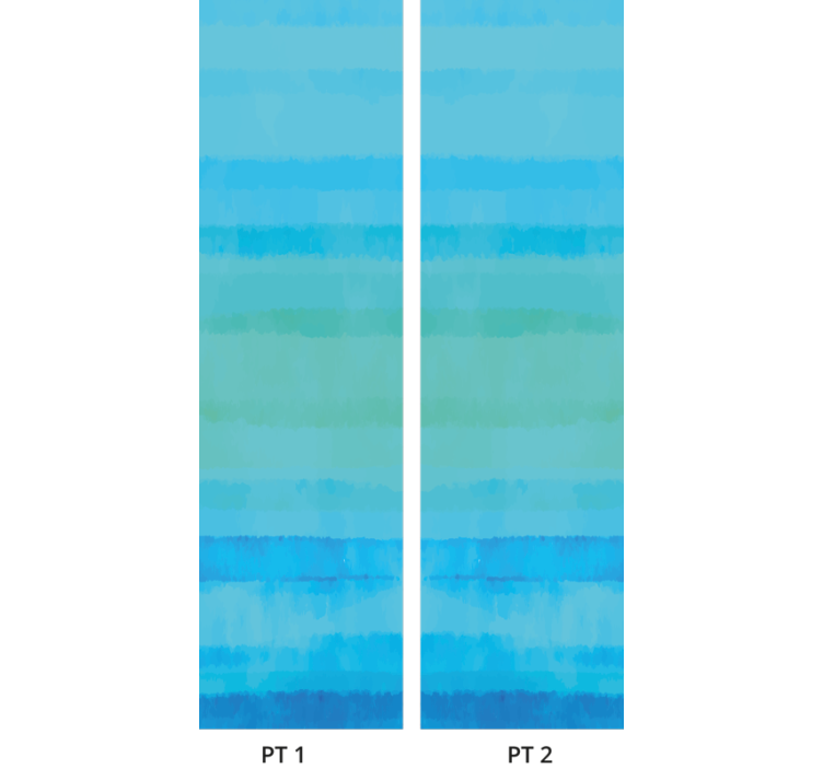 Tapete Vodoravne pruge horizontalne pruge panorama - TenStickers