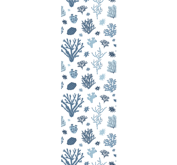 Tapete za zid Priroda obrasci oceanske flore - TenStickers