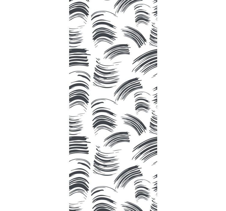 3d tapete za zid dinamični potezi kistom - TenStickers