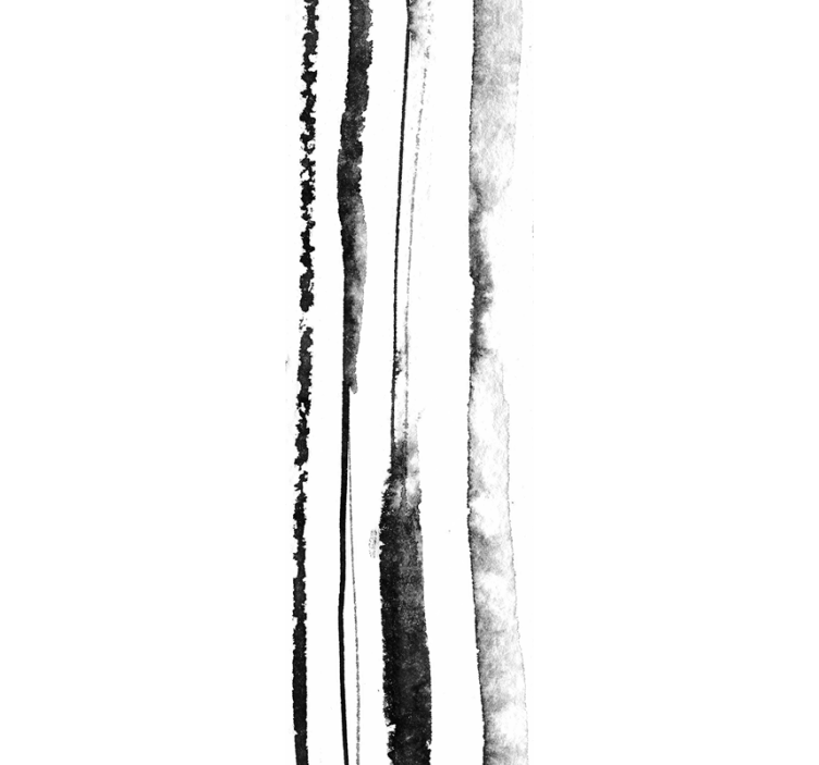 Pozadina okomite pruge organski crno-bijeli uzorak - TenStickers