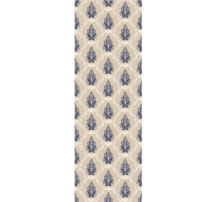 Tapete za zid barokni lisnato cvjetni motiv - TenStickers