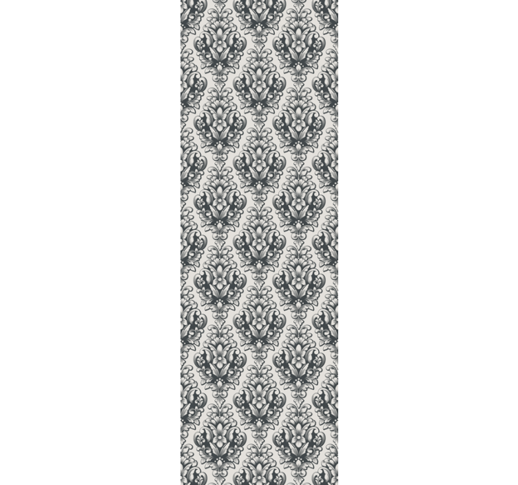 Damast barokne vinilne tapete - TenStickers