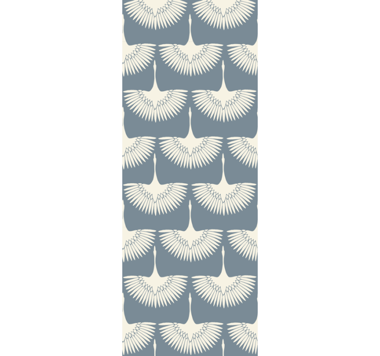 Tapete za zid Ptice elegantan uzorak letećih roda - TenStickers