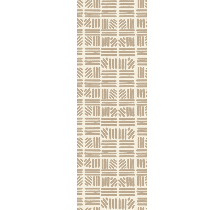 Moderne tapete za dnevni boravak uzorci geometrijskih linija - TenStickers