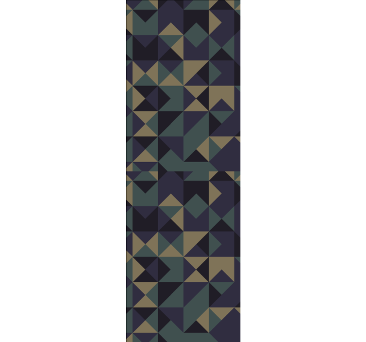 Tapete za zid trokuti geometrijski apstraktni raspored - TenStickers