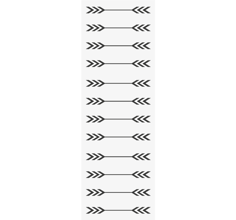 Prilagođene pozadine minimalistički uzorci strelica - TenStickers