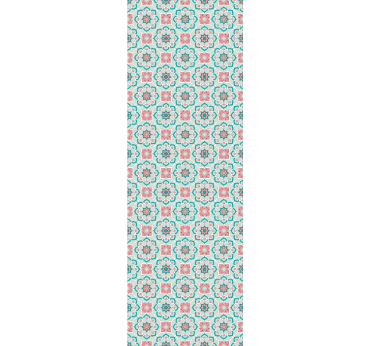 Cvjetne tapete u stilu "baba šik". - TenStickers