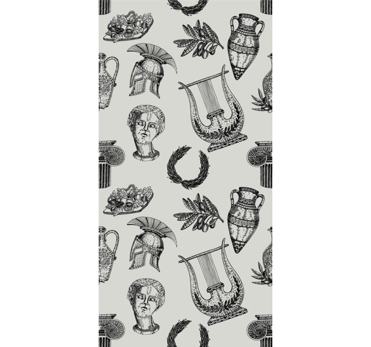 Simboli starog rima apstraktna pozadina - TenStickers