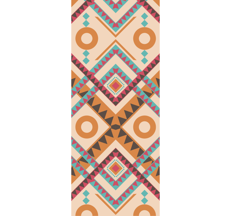 Tapeta s raznobojnim dijamantima - TenStickers