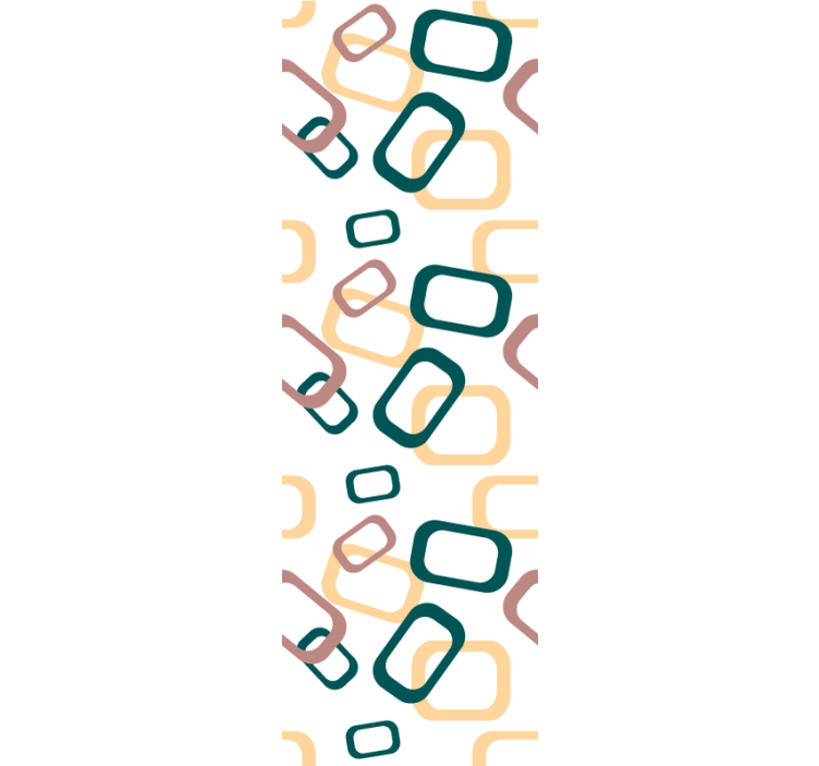 Apstraktne nepravilne forme apstraktne tapete - TenStickers