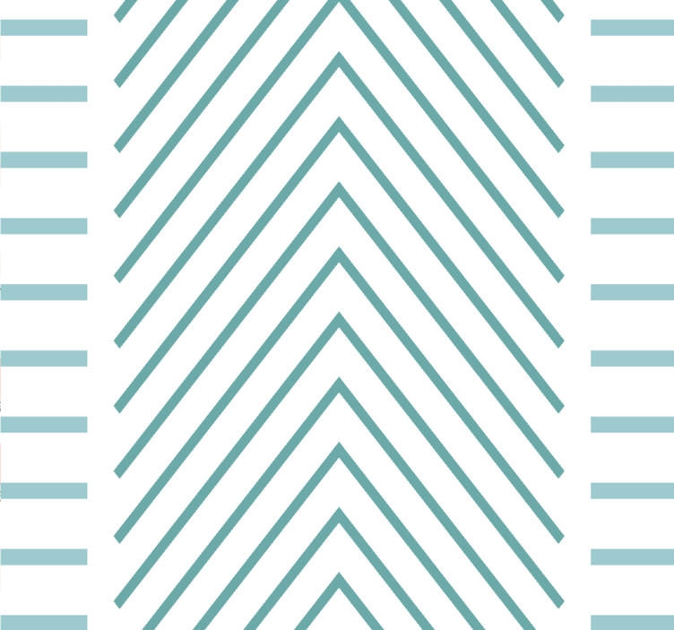 Tapete za dnevni boravak elegantne chevron linije - TenStickers