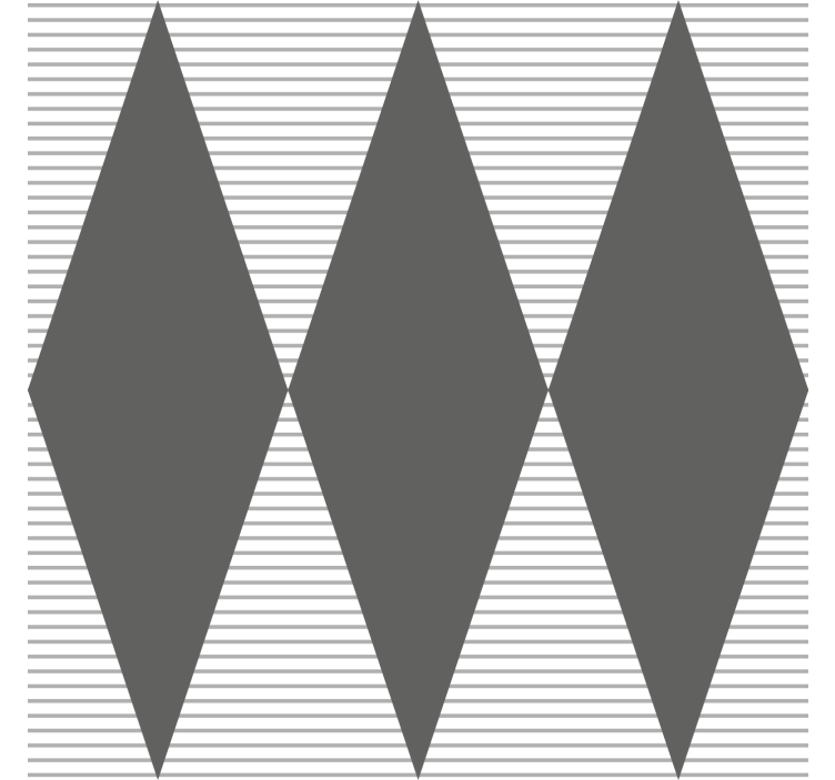 Geometrické tapeta sivi dijamantni uzorak - TenStickers