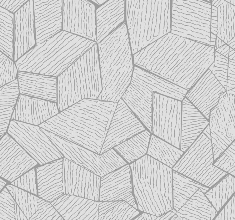 Sive tapete za zid efekt afričke tkanine - TenStickers