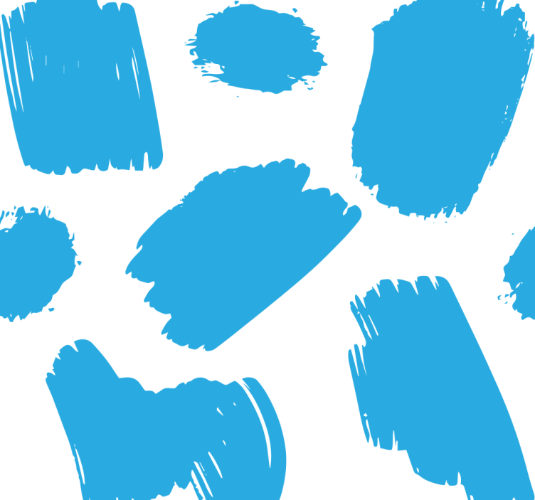 Tapete za zid Sažetak apstraktni potezi kistom - TenStickers