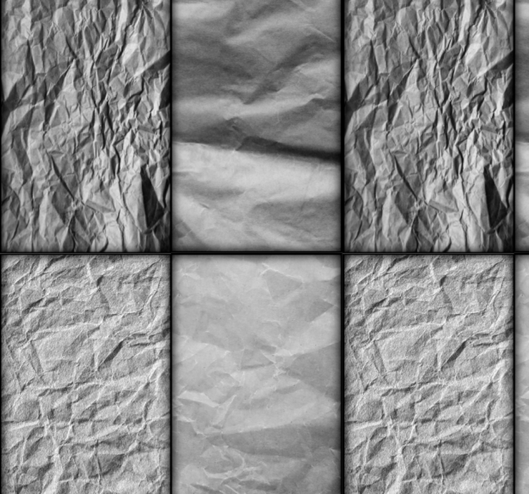 Tapete tekstura i uzoraka zgužvana površina - TenStickers