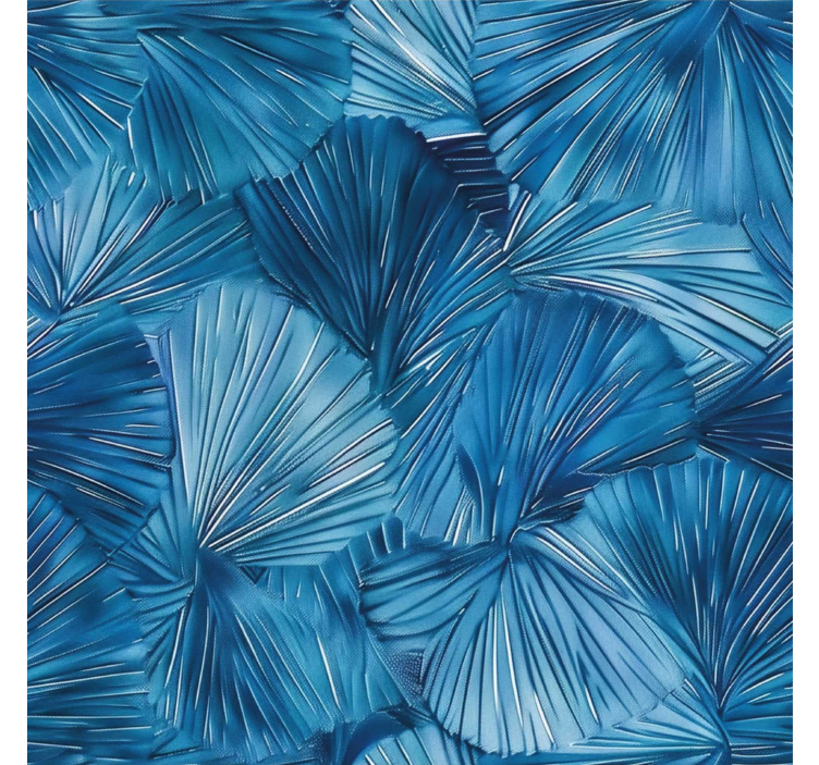 Moderne tapete za dnevni boravak plave vizualne točke - TenStickers