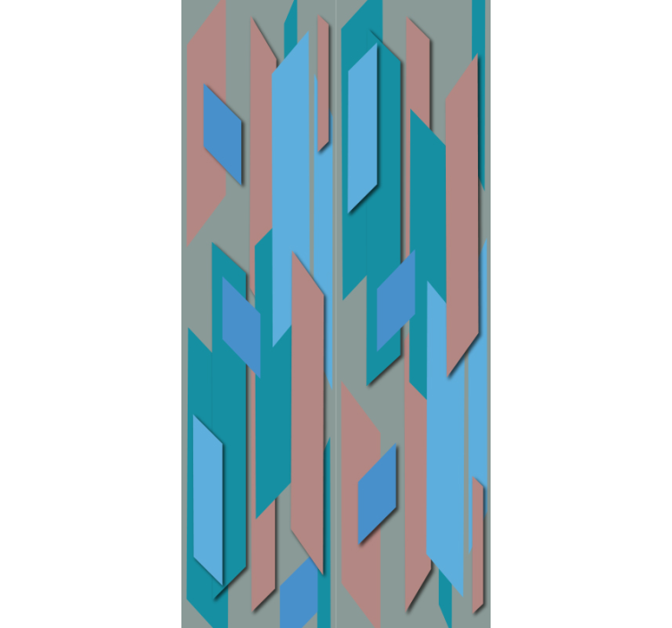 Plava laguna apstraktne pozadine - TenStickers