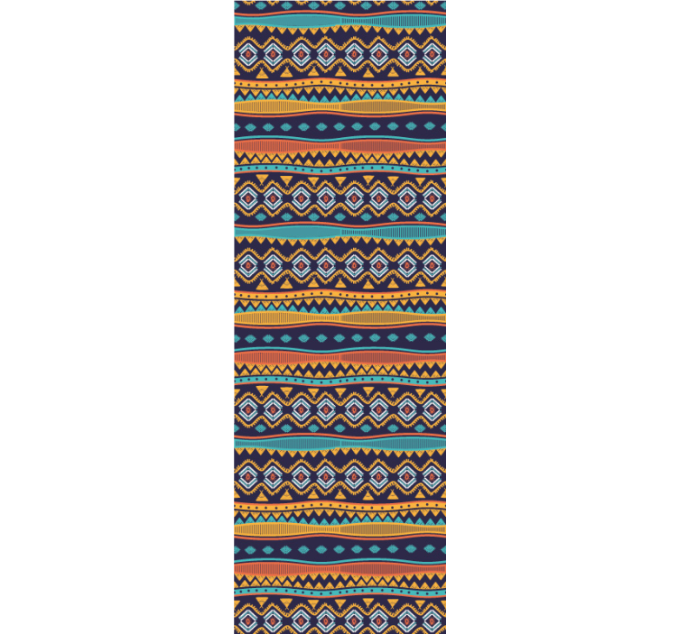 Drevni plemenski dizajn teksturirani pozadina - TenStickers