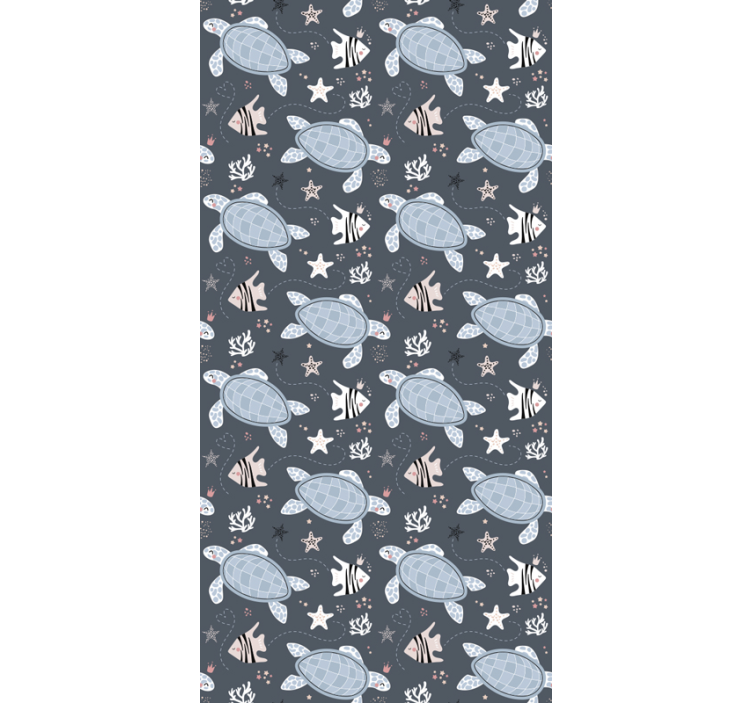 Tapete za zid  životinjske dizajn morskih stvorenja - TenStickers