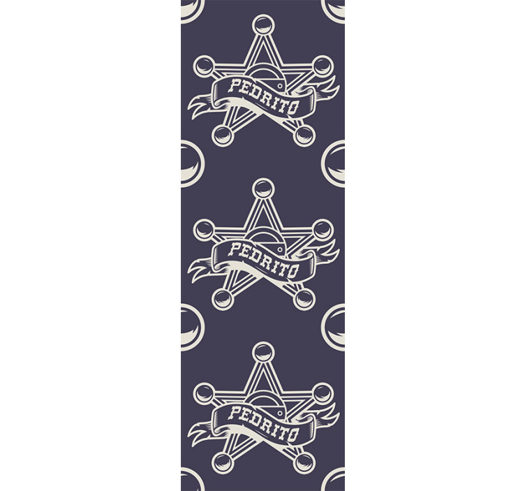 Ostale vintage pozadine dizajn zvjezdice - TenStickers