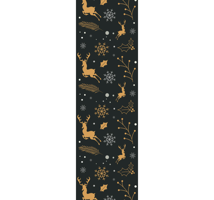 Veseli božićni sastav pozadina - TenStickers