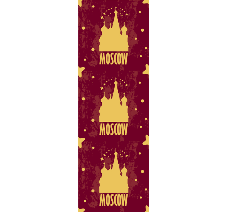 Tapete za zid grada i zemlje dizajn znamenitosti moskve - TenStickers