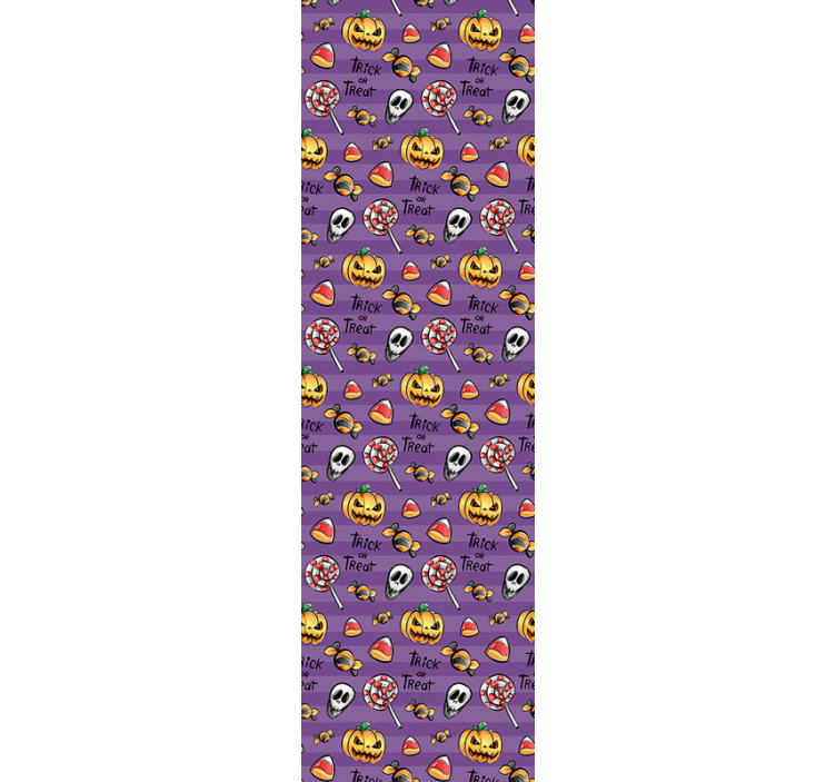 Tapete za zid Noć vještica tema sablasnih poslastica - TenStickers