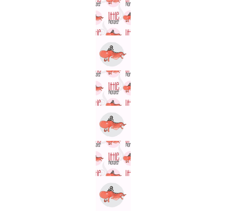 Tapete za zid  životinjske dizajn malog čudovišta - TenStickers