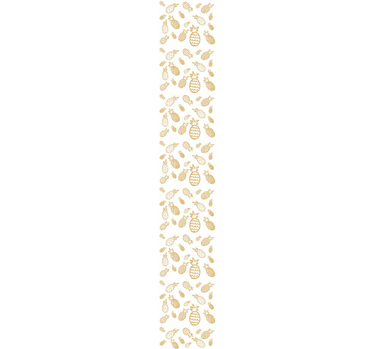 Uzorak ananasa apstraktna tapeta - TenStickers